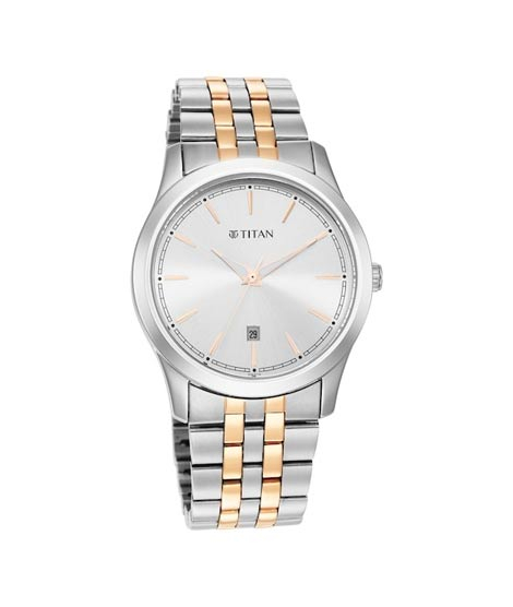 iShopping - Titan Trendsetters Collection Analog Men's Watch - Two Tone (1823KM02)