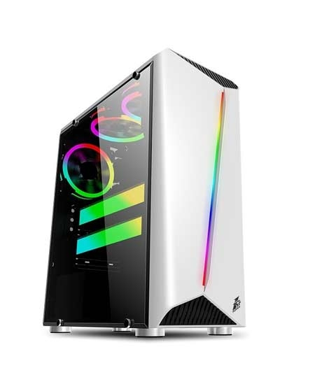 iShopping - 1st player R3 Rainbow ATX Mid-Tower Gaming Case Without Fans