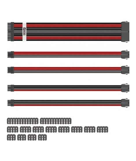 iShopping - 1st Player Steampunk MOD Sleeved Extension Kit (Black/Red)