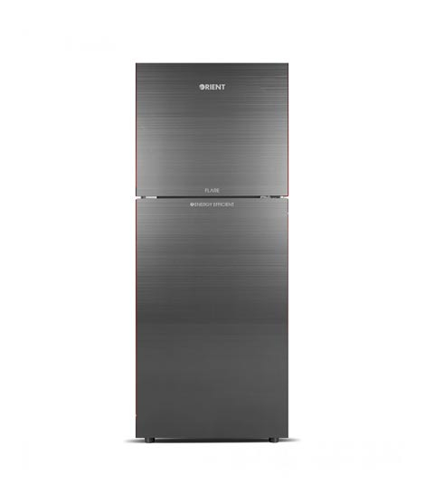 iShopping - Orient Flare Freezer-On-Top Refrigerator 8 Cu Ft - Radiant Grey