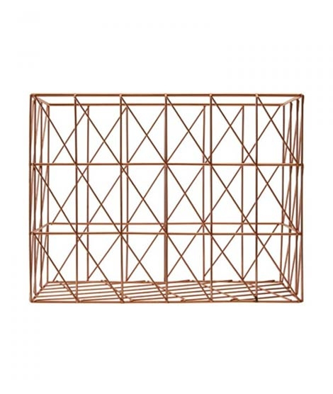 iShopping - Premier Home Vertex Copper Storage Basket (509934)