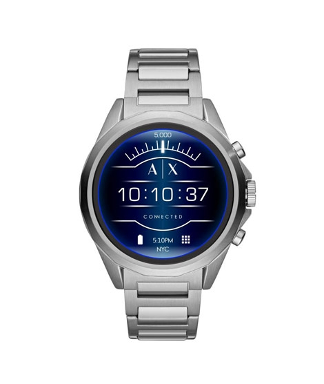 iShopping - Armani Exchange Men's Smartwatch Silver-Tone (AXT2000)
