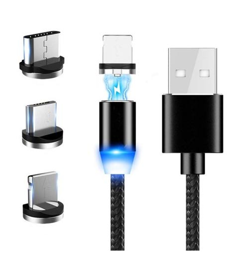 iShopping - Sq Group Of Traders Original Magnetic Charging Cable 3 In 1