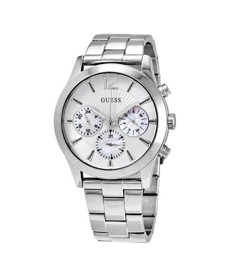 iShopping - Guess Women's Watch Silver-Tone (W1295L1)