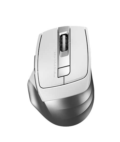 iShopping - A4Tech Dual Mode Bluetooth Wireless Mouse Icy White (FB35CS)