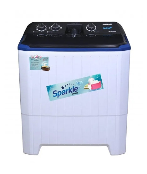 iShopping - Homage Sparkle Top Load Semi Automatic Washing Machine Blue 11Kg (HW-49112)