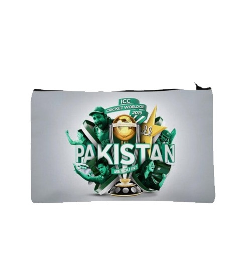 iShopping - Traverse Cricket World Cup Digitally Printed Pencil Pouch (T630)