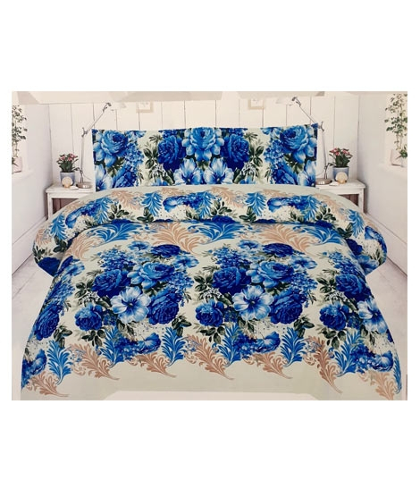 iShopping - Dynasty Diamond Kohinoor King Size Bedsheet (3 Pieces)