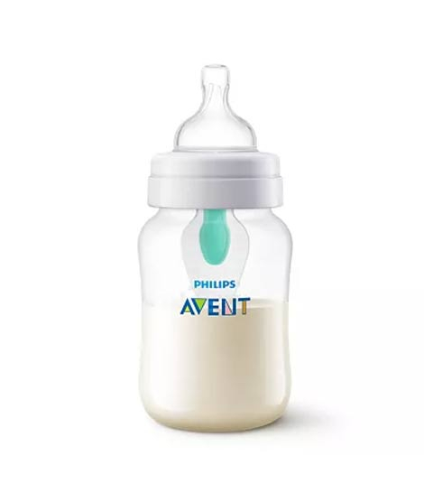 iShopping - Philips Avent Anti Colic Baby Feeding Bottle With AirFree Vent 260ml (SCF813/14)