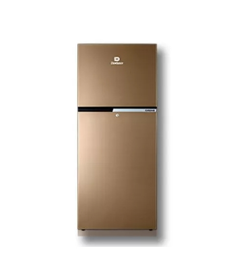 iShopping - Dawlance Chrome Freezer-On-Top Refrigerator 11 Cu Ft Champaign (9160-WB-FH)