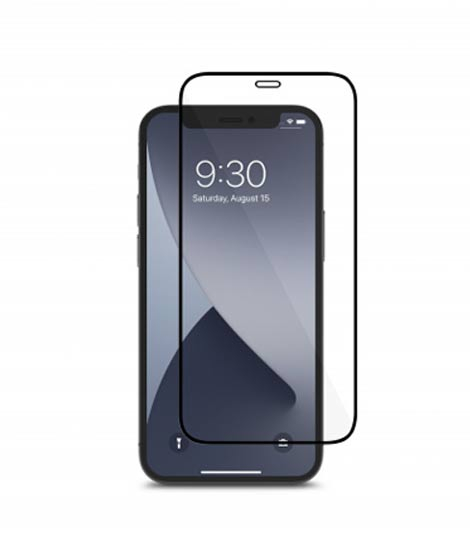iShopping - Moshi AirFoil Pro Screen Protector For iPhone 12 Mini Black (99MO044911)