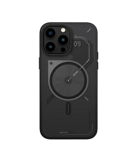 iShopping - Aulumu A15 Urban Tech Case For iPhone 14 Pro Max Black (ALM-0005)