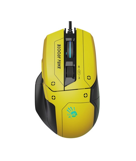 iShopping - A4tech Bloody W70 Max RGB Gaming Mouse Punk Yellow