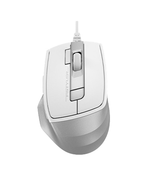 iShopping - A4Tech Fstyler Collection Dual Function Air Mouse (FM45S AIR)-Silver White