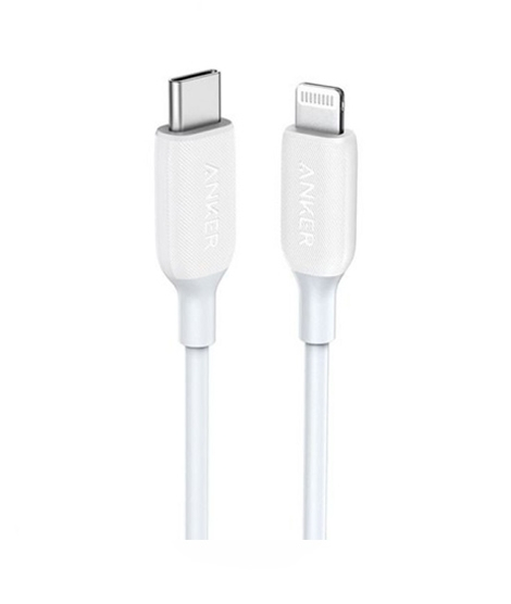 iShopping - Anker PowerLine III USB-C To Lightning Cable 6ft White