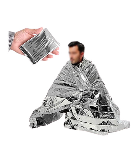 iShopping - Aair Medicals Emergency Rescue Blanket - Silver