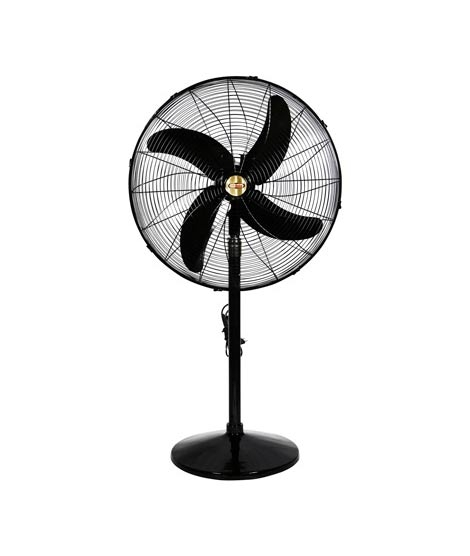 iShopping - Super Asia 24" Super Standard Pedestal Fan - Black