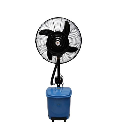 iShopping - Super Asia 24" Pedestal Mist Fan - Balck
