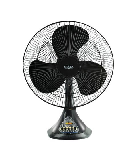 iShopping - Super Asia 18" Classic Table Fan - Black