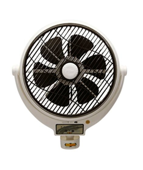 iShopping - Super Asia Louver Bracket Fans - White