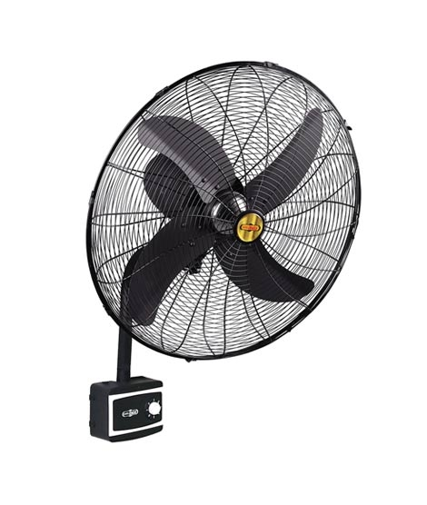 iShopping - Super Asia 24" Mega Bracket Fan With Box Black