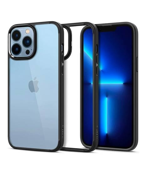 iShopping - Spigen Ultra Hybrid Black Case For iPhone 13 Pro - (ACS03262)
