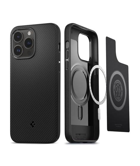 iShopping - Spigen Mag Armor (MagFit) Case For iPhone 14 Pro Matte Black (ACS04989)