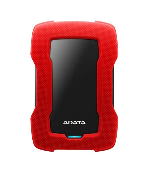 iShopping - Adata 1TB External Hard Drive (HD330)-Red