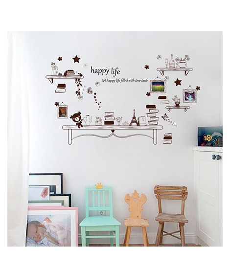 iShopping - Adorable Home Decor PVC Wall Sticker (SK9031)