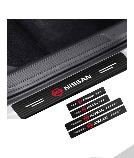 iShopping - Muzamil Store Carbon Fiber Anti Stepping For Nissan - 4Pcs