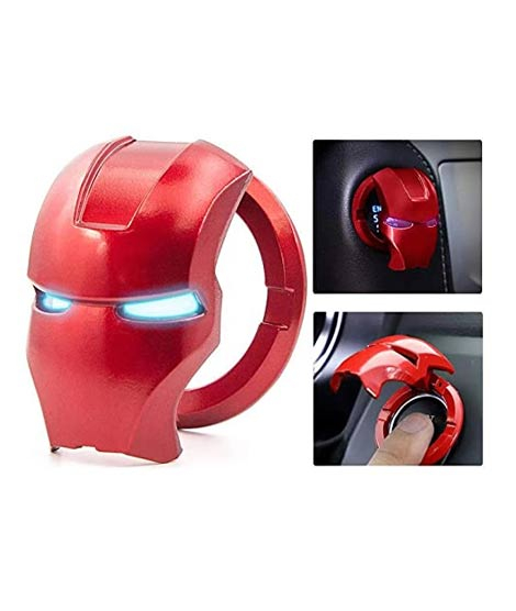 iShopping - Muzamil Store Protective Cover Car Start Stop Button Ironman 