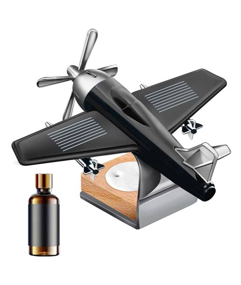 iShopping - Muzamil Store Solar Aeroplane Air Freshener For Car