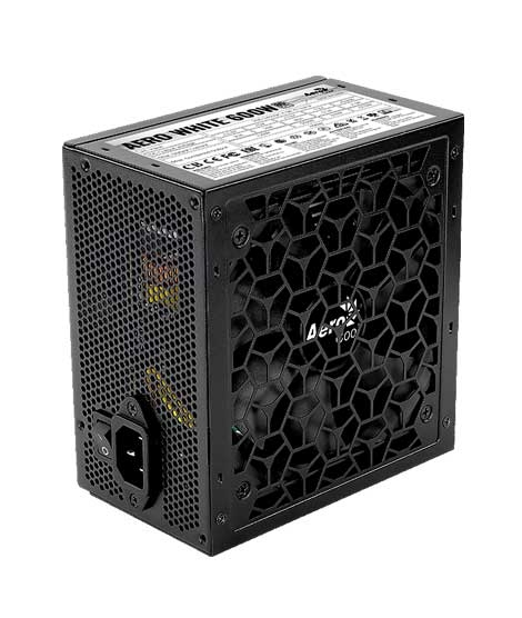 iShopping - AeroCool AERO WHITE 600W Power Supply Unit For Gaming CPU
