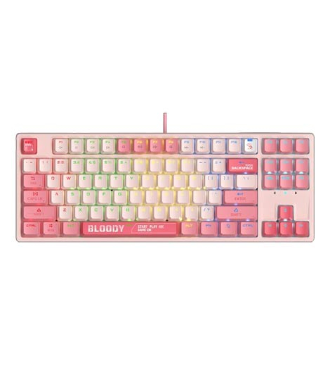 iShopping - A4Tech Bloody RGB Mechanical Keyboard Red Switch (S87)