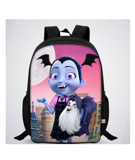 iShopping - Traverse Transylvania Digital Printed Kids School Backpack - Black (T105S)
