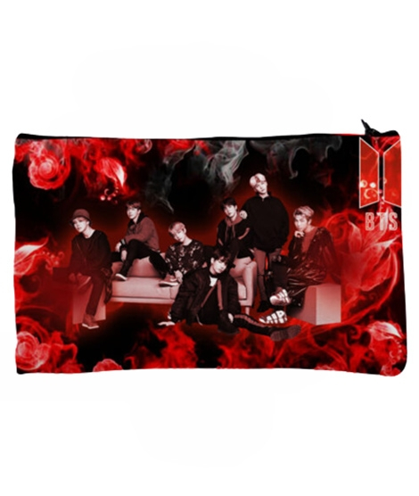 iShopping - Traverse BTS Digitally Printed KPOP Pencil Pouch (T957)
