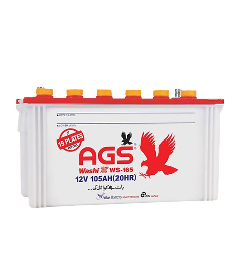 iShopping - AGS Washi 105Ah 12V Battery (WS-165)