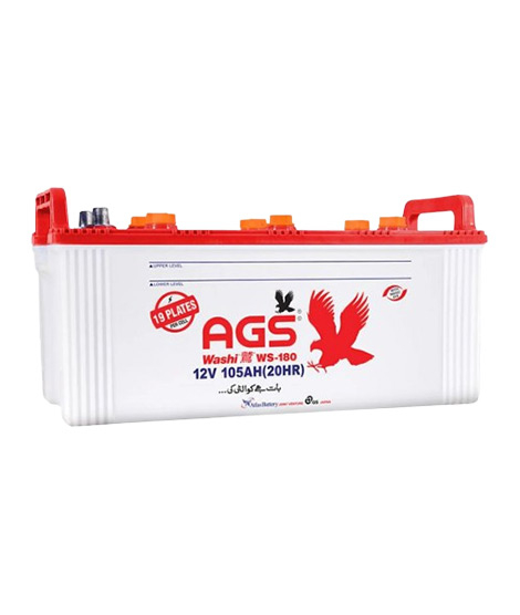 iShopping - AGS Washi 105Ah 12V Battery (WS-180)