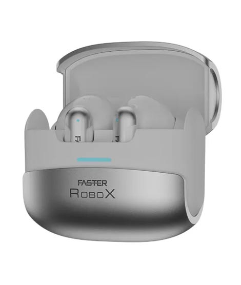 iShopping - Faster Robo X Wireless Earbuds-White