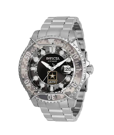 iShopping - Invicta Army Automatic Men's Watch Silver (31851)