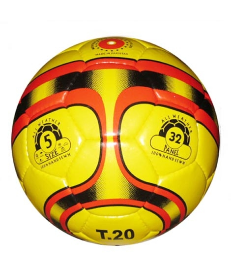 iShopping - M Toys Hand Stitched Football Yellow (1120)