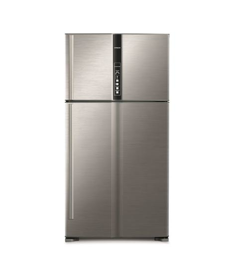 iShopping - Hitachi Freezer-on-top Refrigerator 34 Cu Ft Texture White (RV-990PK1K)