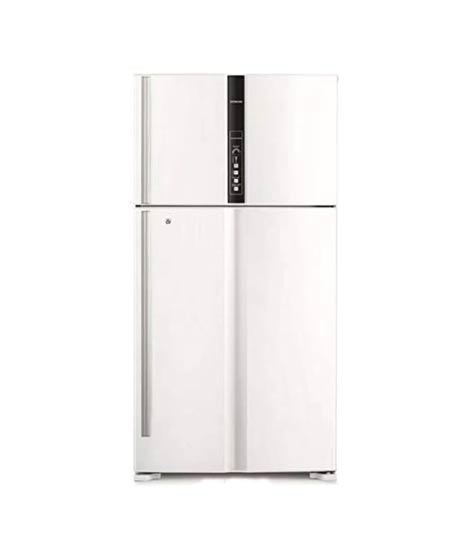 iShopping - Hitachi Freezer-on-top Refrigerator 34 Cu Ft Texture White (RV-990PK1K)-Texture White