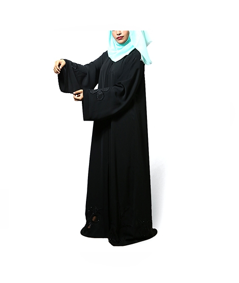 iShopping - Al Haya Abaya For Women Smoky Quartz