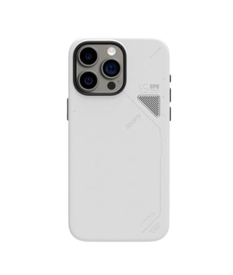 iShopping - Aulumu A15 Vegan Leather Case For iPhone 15 Pro Max White (ALM-0013)