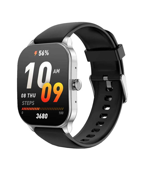 iShopping - Amazfit Pop 3S Smart Watch-Black & Silver