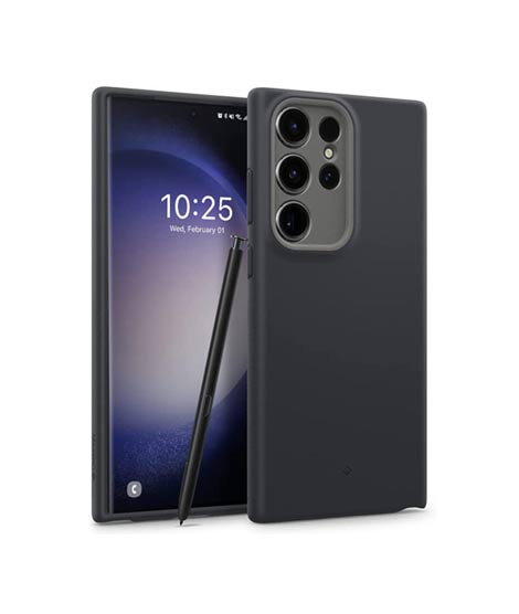 iShopping - Caseology NanoPop Dual tone Silicone Case For Galaxy S23 Ultra Black Sesame (ACS05658)