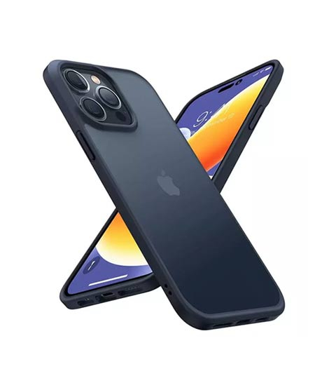 iShopping - Torras Guardian Translucent Matte Case For iPhone 14 Pro Black (AMT-6283)