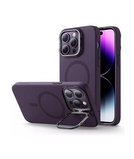 iShopping - ESR Magsafe Enabled Kickstand Case For iPhone 14 Pro Max Deep Purple (AMT-6302)