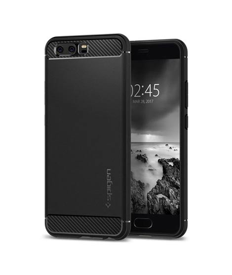 iShopping - Spigen Rugged Armor Case For Huawei P10 Black (AMT-9413)